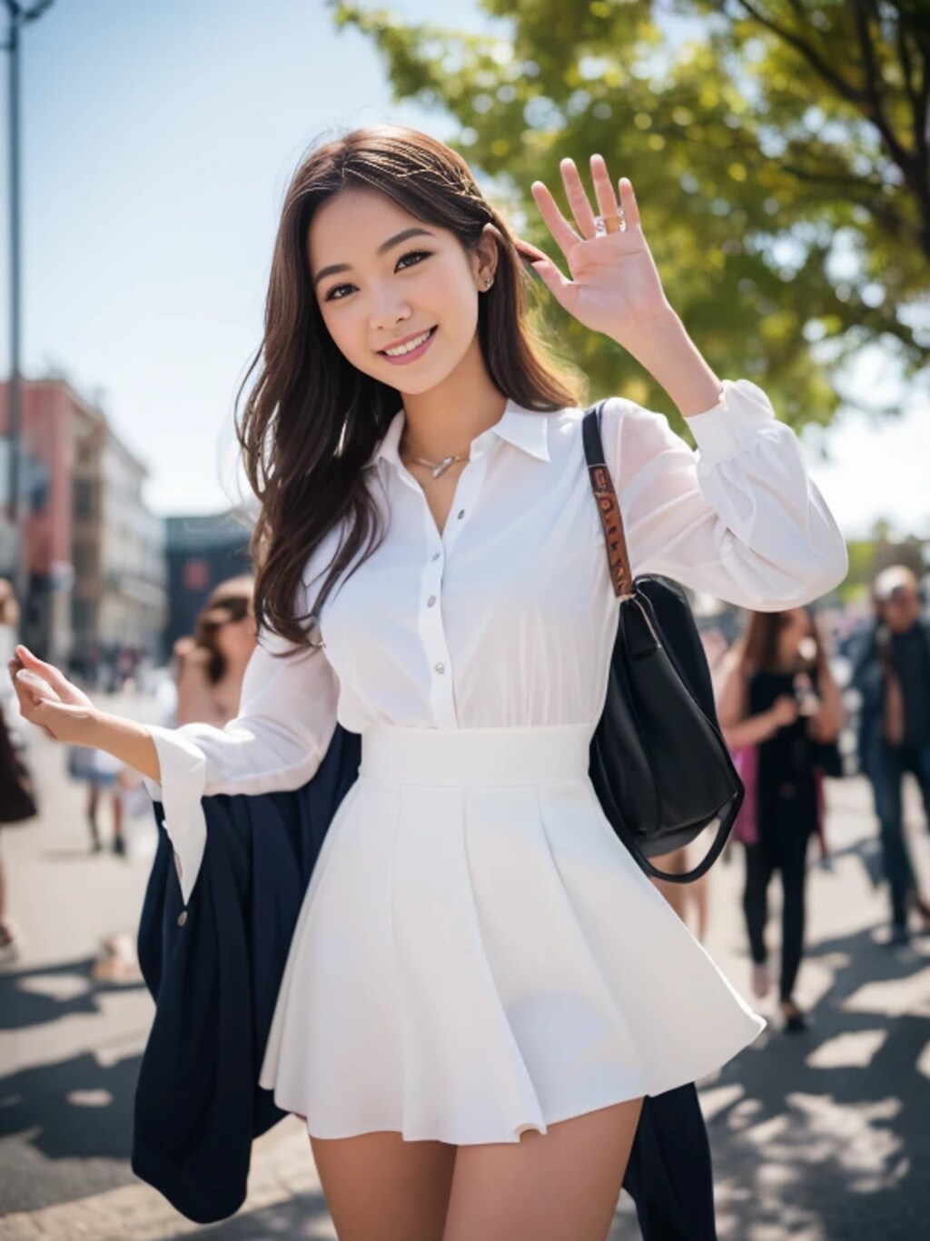 勝負服で待ち合わせ