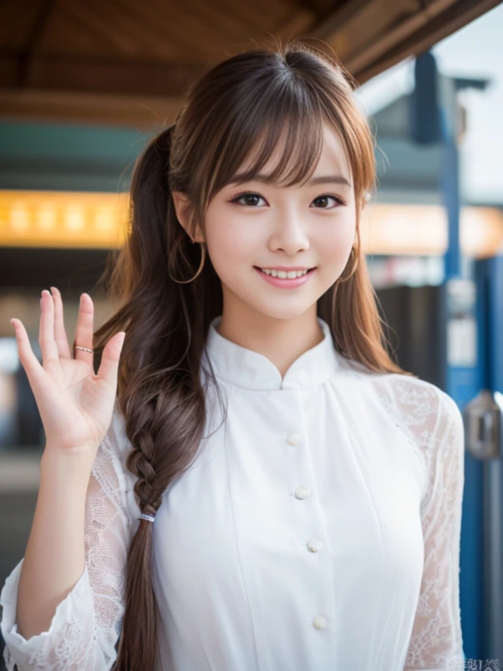 勝負服で待ち合わせ