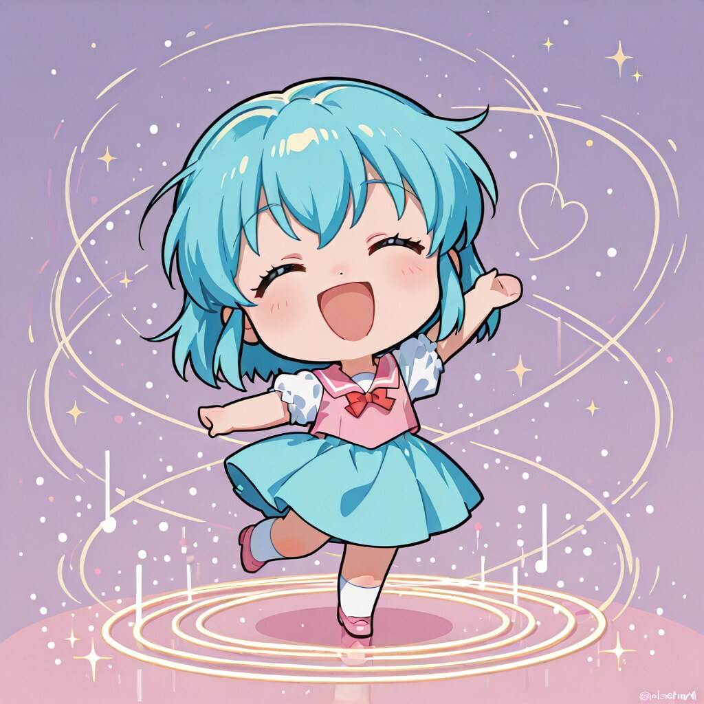 ECHIDNAで楽しそうに踊るちびちゃん
