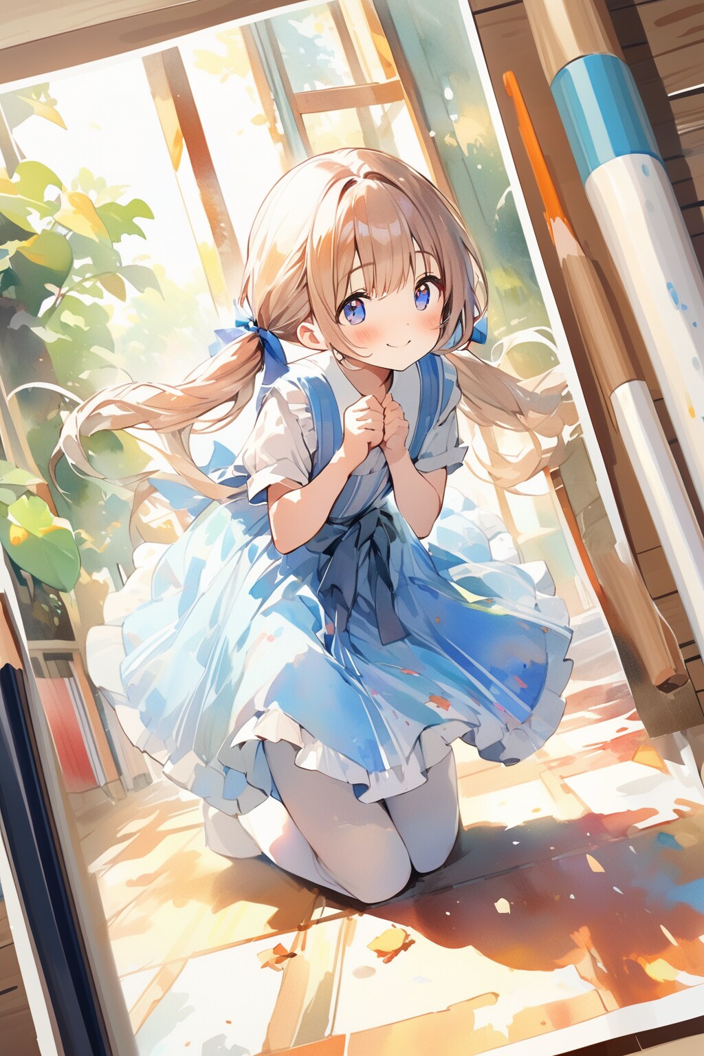 水彩スケッチ