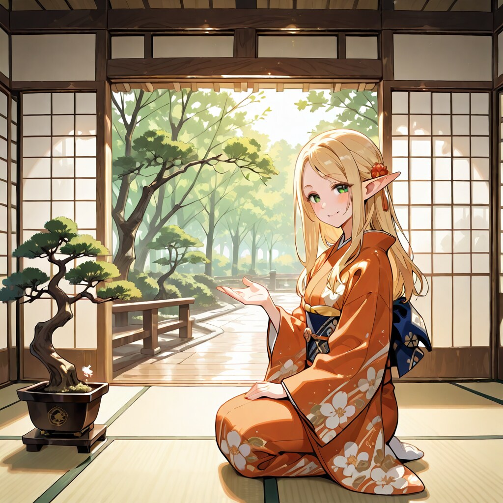 和風エルフ