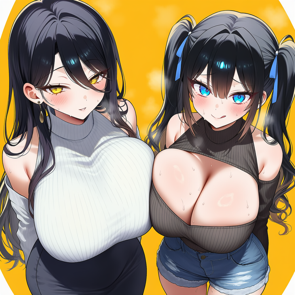 姉妹deセーター