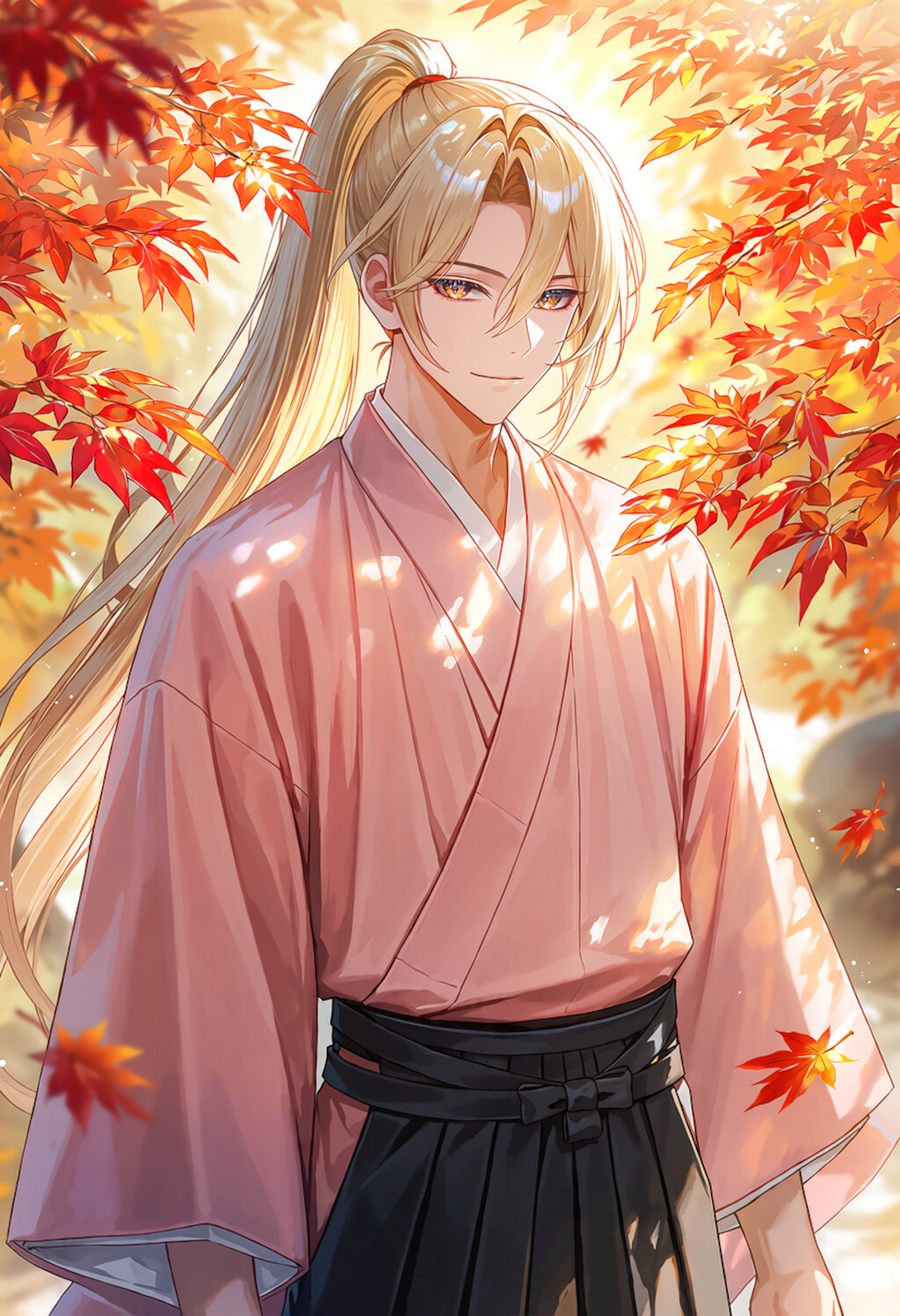 ポニテ男子