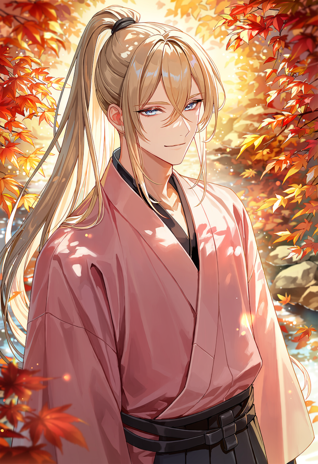 ポニテ男子
