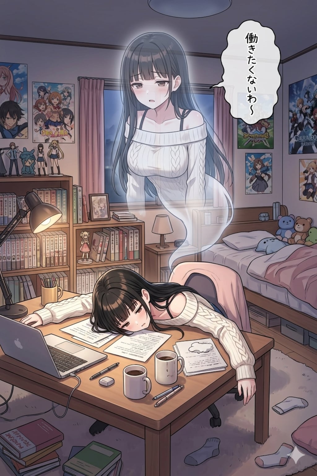 働きたくないサキちゃん