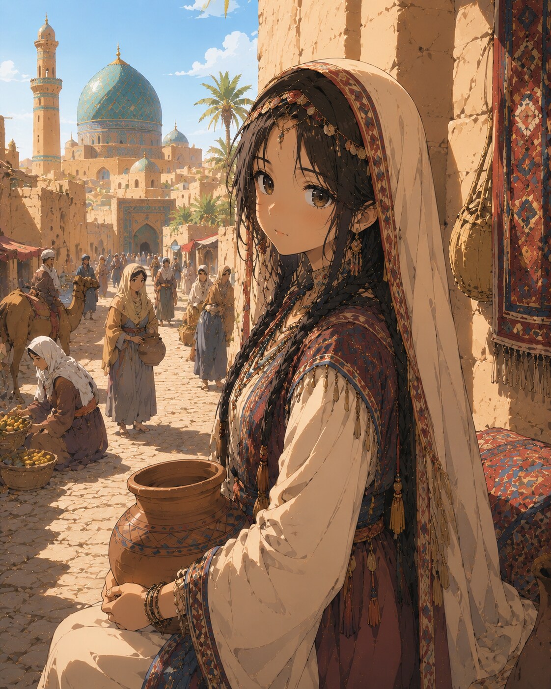 オアシスの少女
