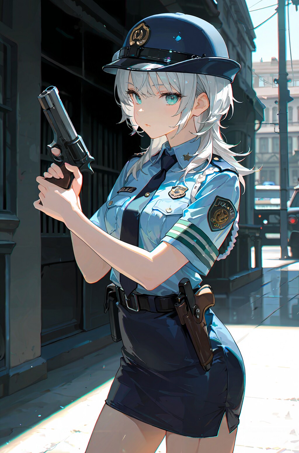 警察官若葉ちゃん