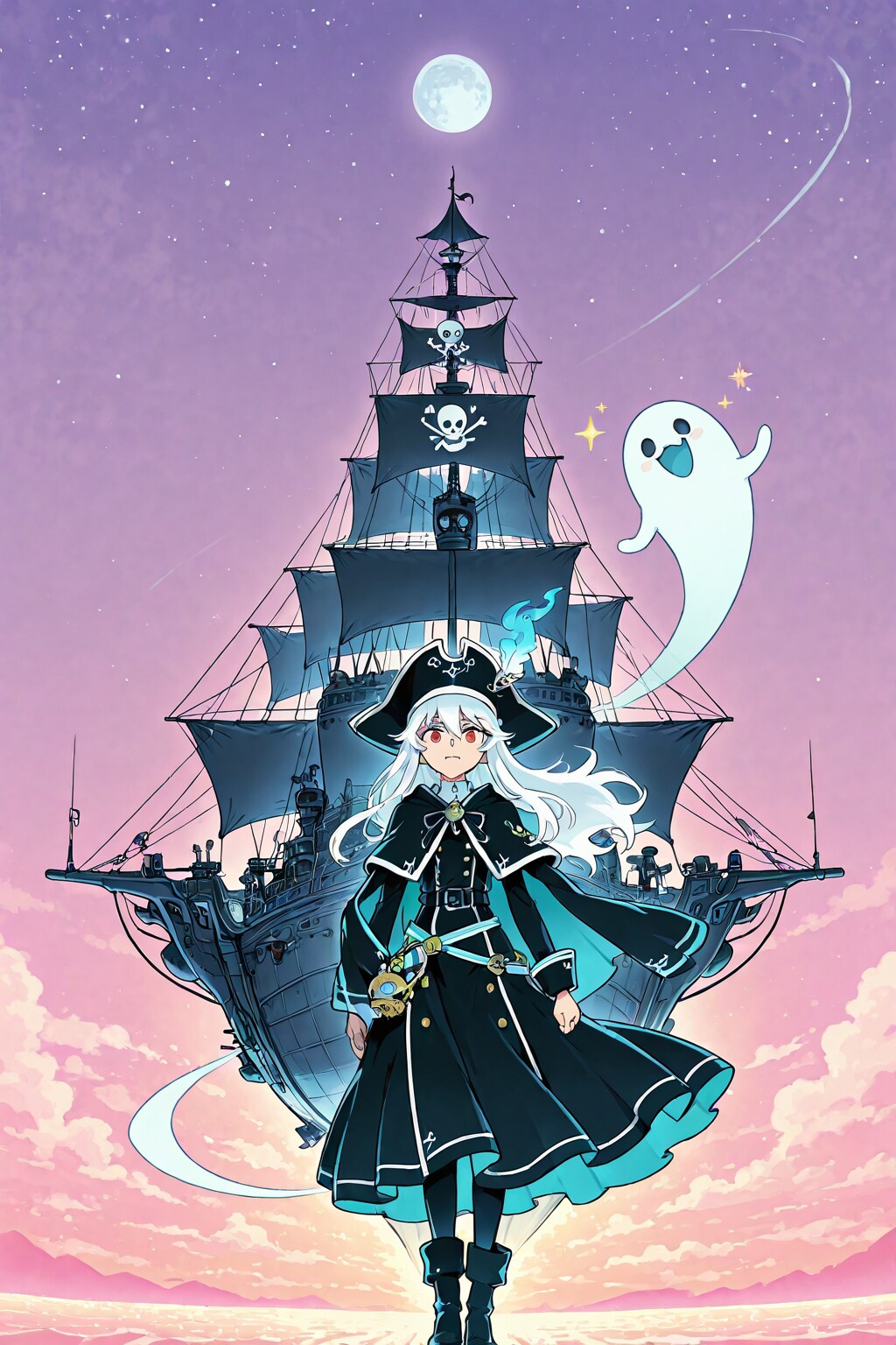幽霊船と船長