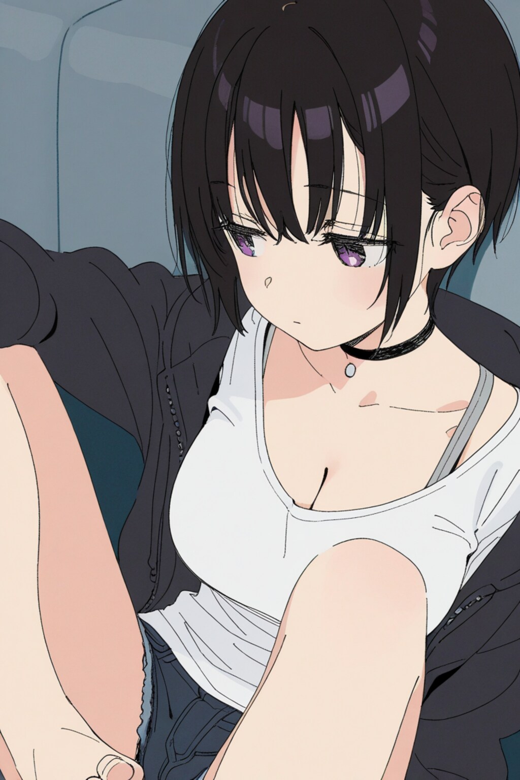 ジト目な女の子