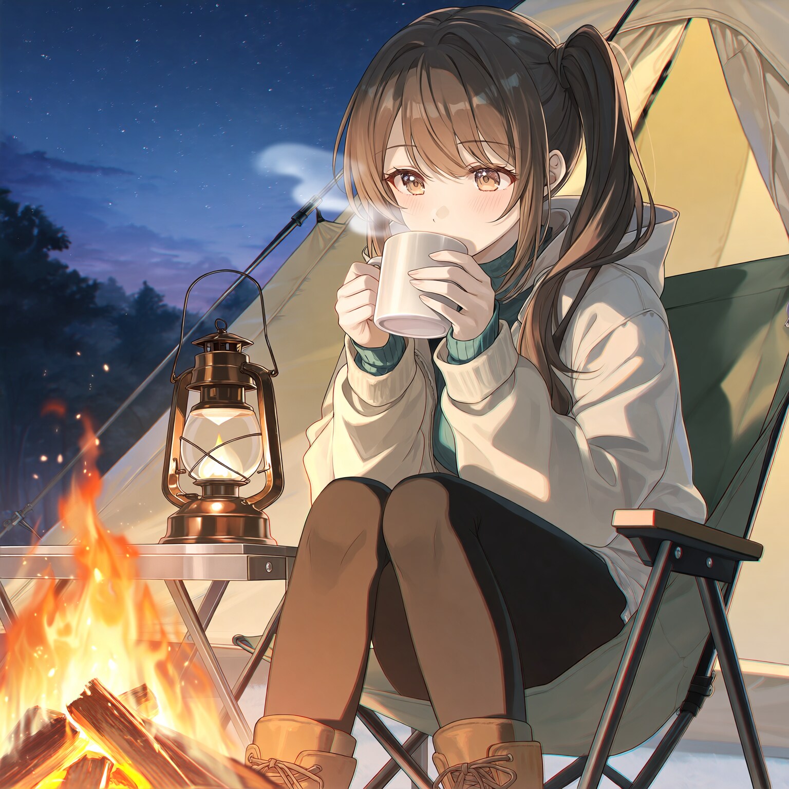 ソロキャンプ