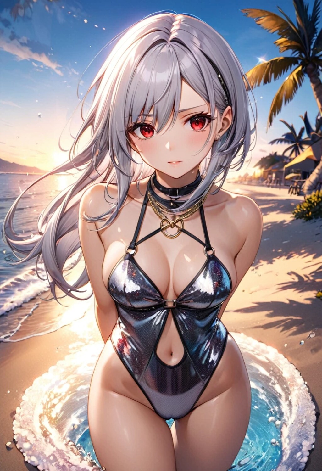 水着コンテストのイイネ投票結果♪