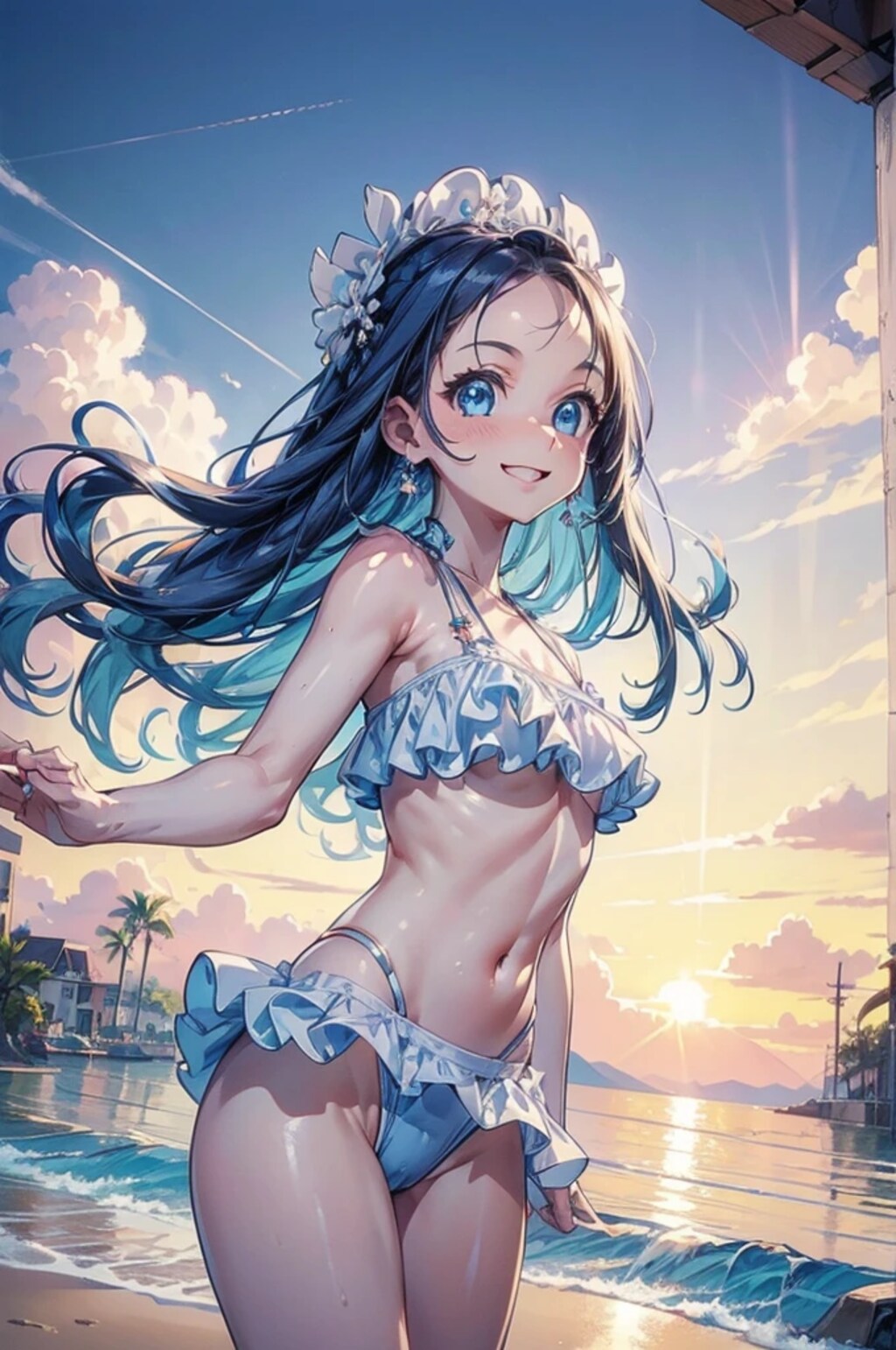 水着コンテストのイイネ投票結果♪