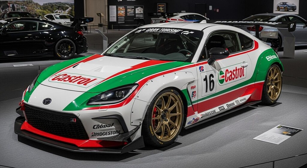 カストロールGR86レーシングカー