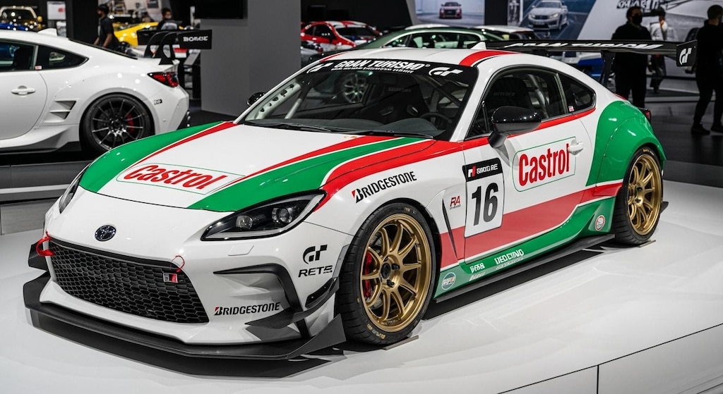 カストロールGR86レーシングカー