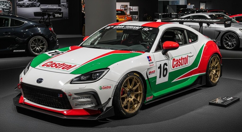 カストロールGR86レーシングカー