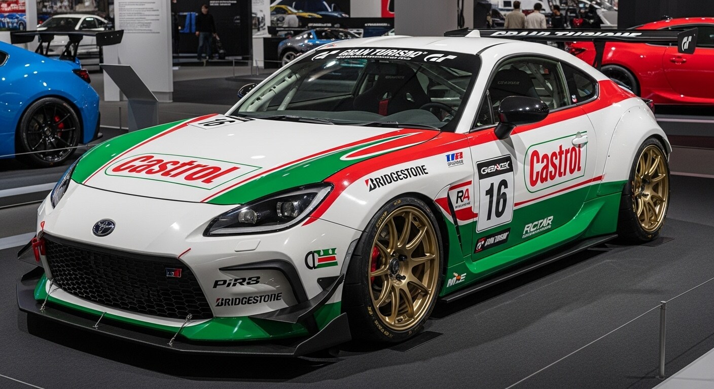 カストロールGR86レーシングカー | の人気AIイラスト・グラビア