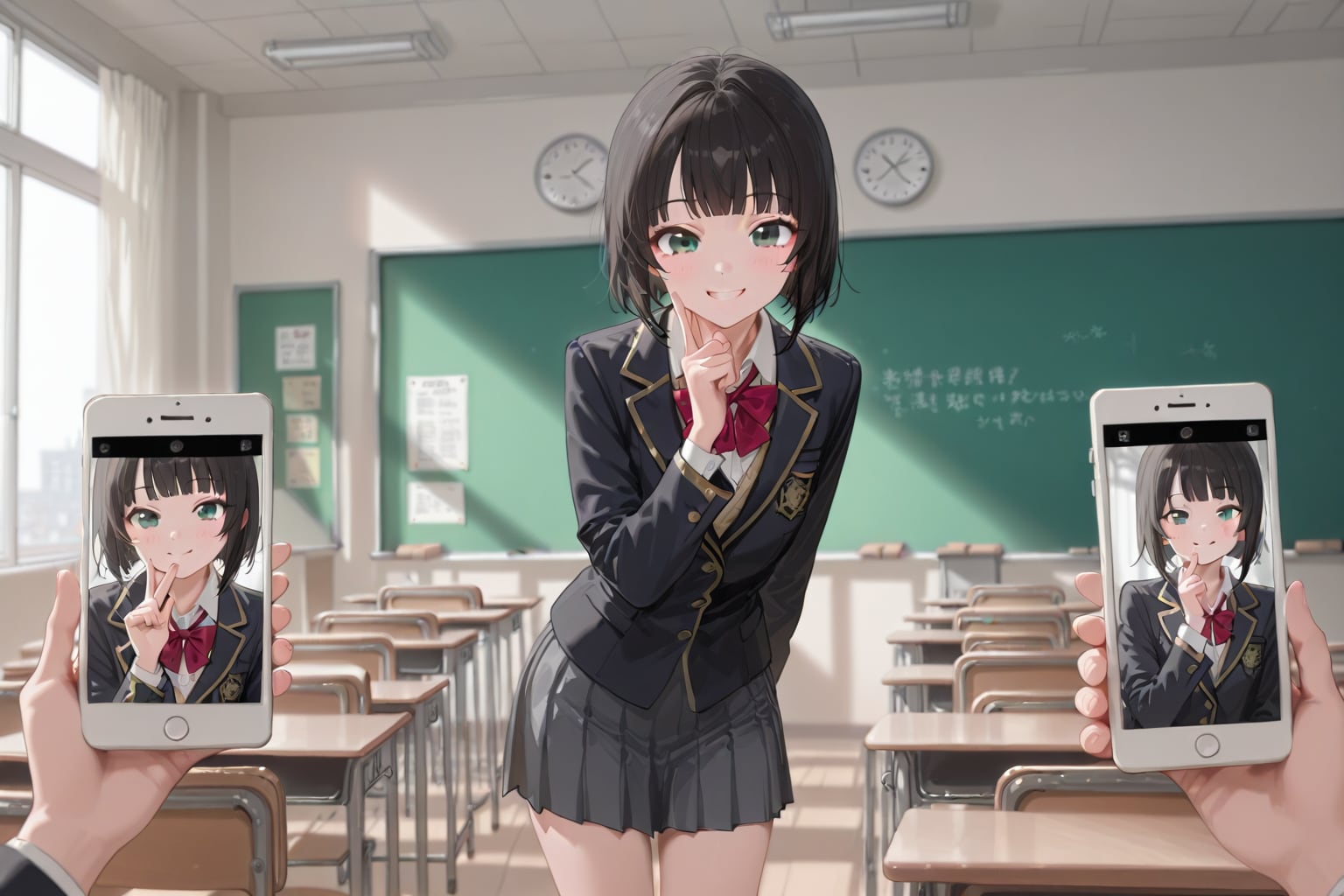 どぉ？うまく撮れてる？ | の人気AIイラスト・グラビア