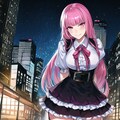 派手髪の女 3枚目