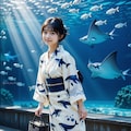 水族館デート beauty-695 2枚目