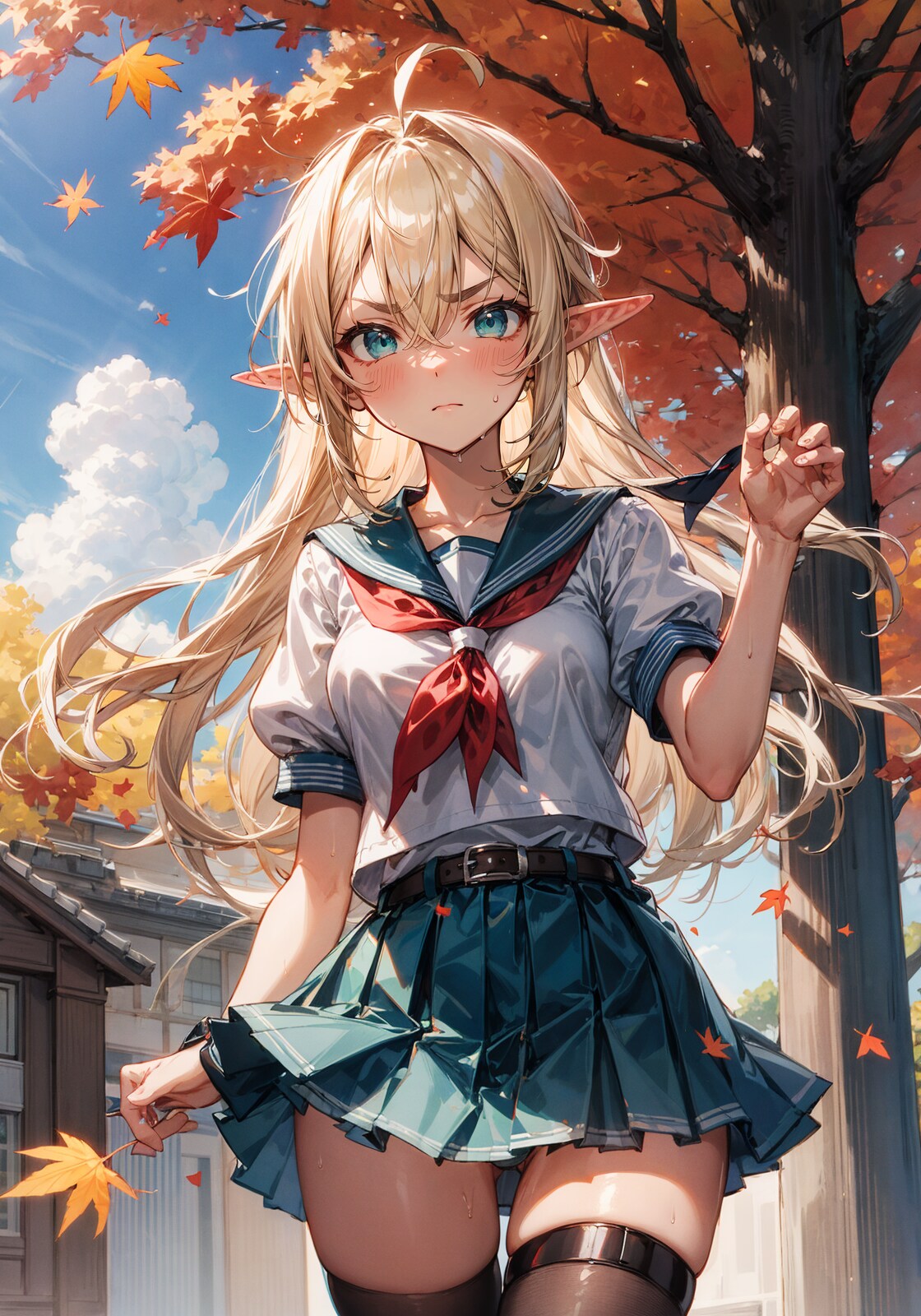 いいね40超えたらエルフ乳出しますw