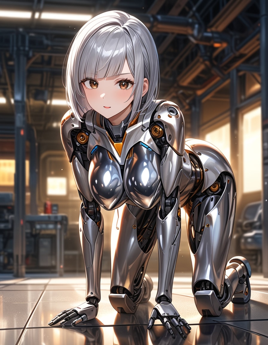 いつものメカ子 | の人気AIイラスト・グラビア