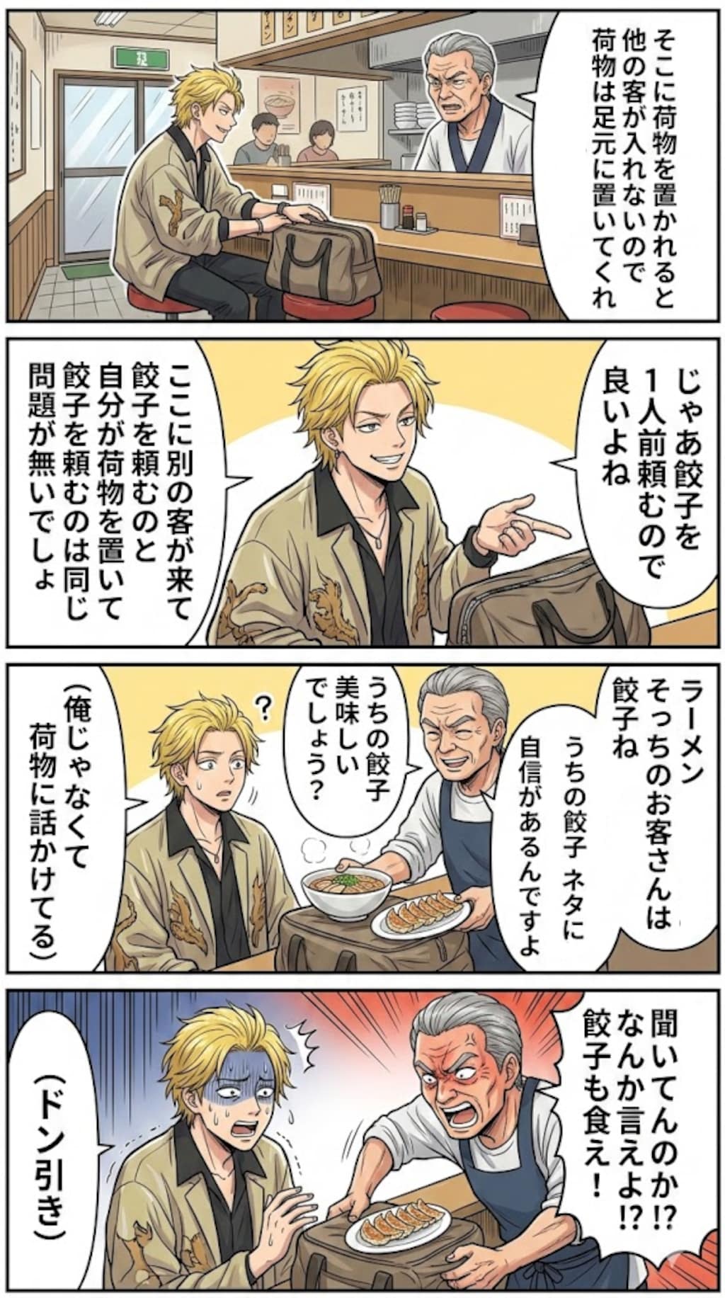 わけわか！自分ルールの客