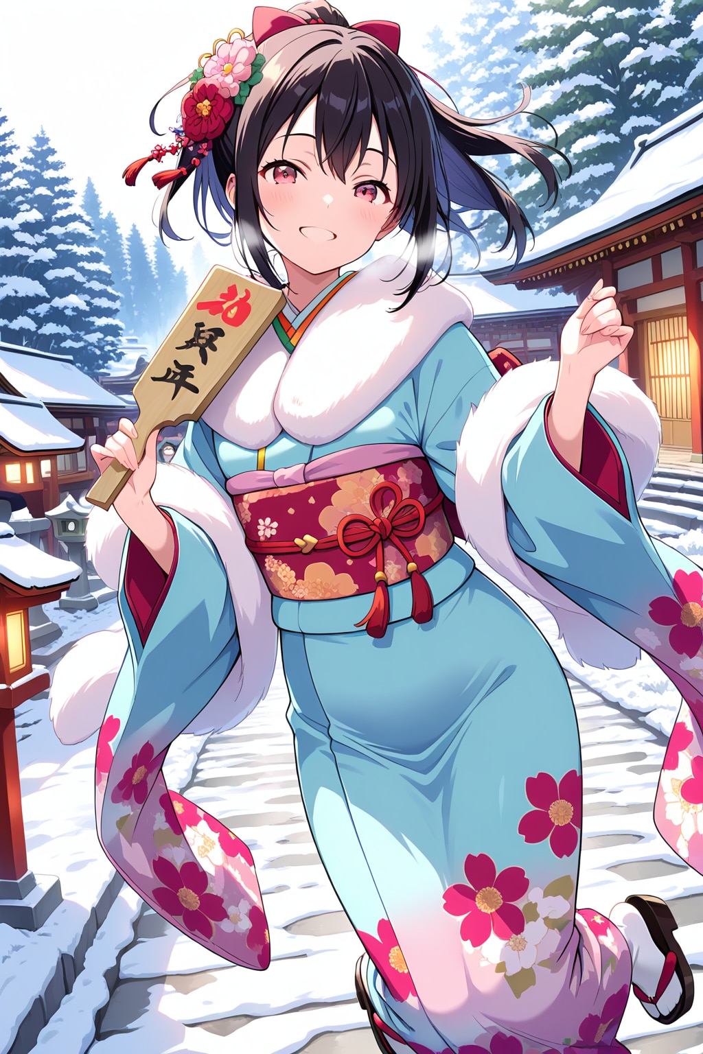 羽根つきしよっ♪