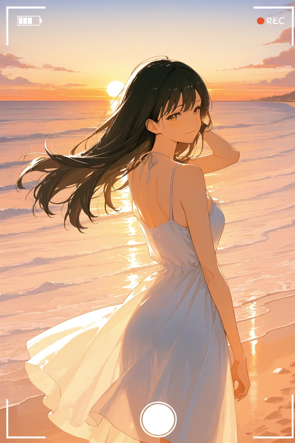 海に沈む夕日（＋ＮＧ）