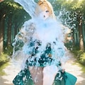 閑話：AIアプリネタ（水をかける喜び）ヾ(*´∀｀*)ﾉ透ける～ 3枚目