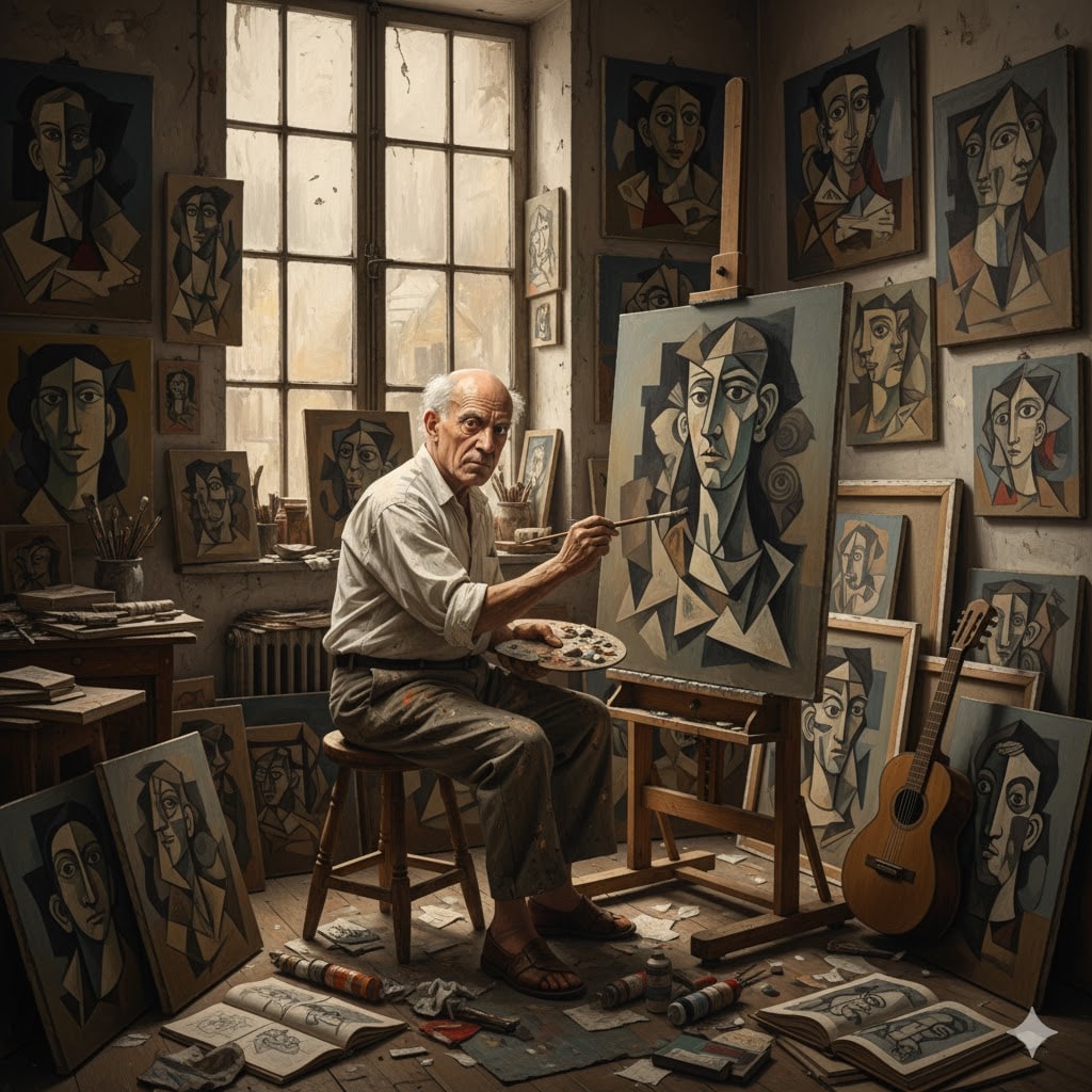 芸術家のアトリエ