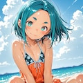 夏だ！ビーチだ！ぺったん娘全員集合！！ 7枚目