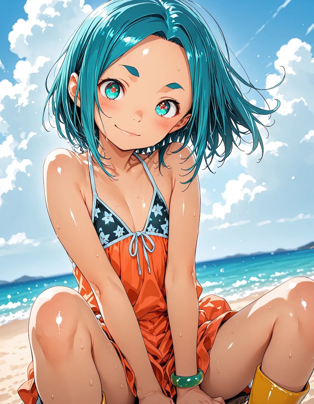 夏だ！ビーチだ！ぺったん娘全員集合！！