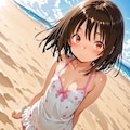 夏だ！ビーチだ！ぺったん娘全員集合！！ 11枚目