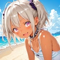 夏だ！ビーチだ！ぺったん娘全員集合！！ 6枚目