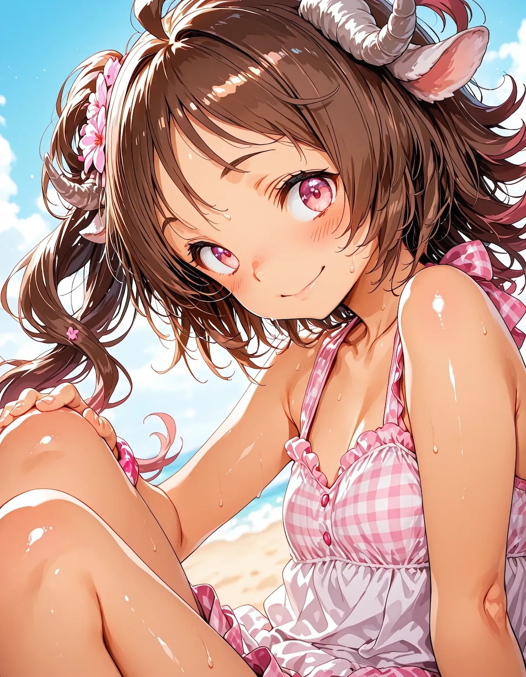 夏だ！ビーチだ！ぺったん娘全員集合！！