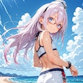 夏だ！ビーチだ！ぺったん娘全員集合！！ 5枚目