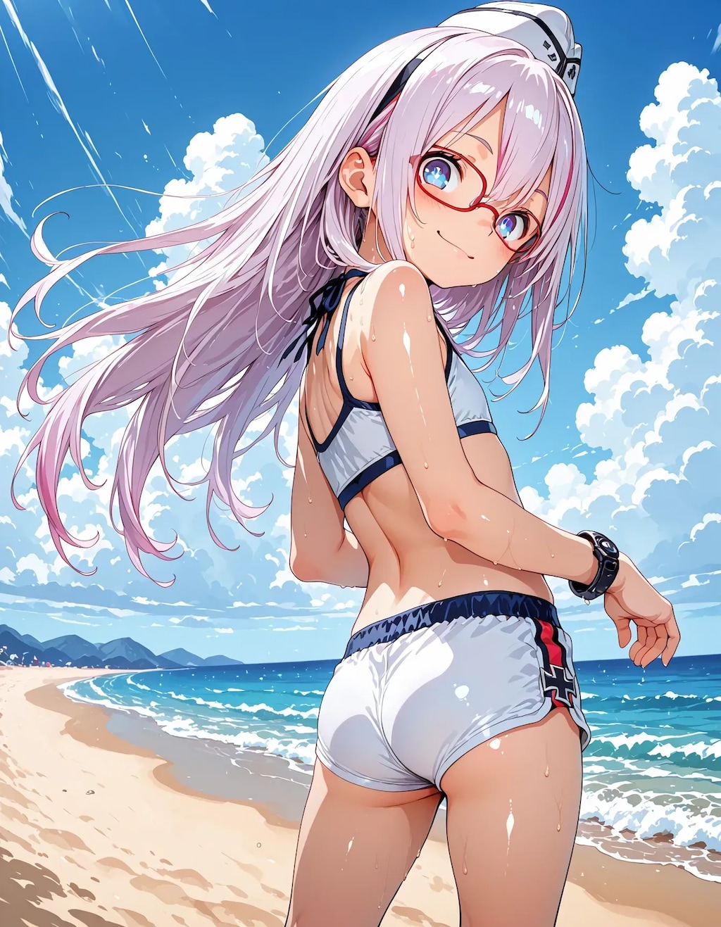 夏だ！ビーチだ！ぺったん娘全員集合！！