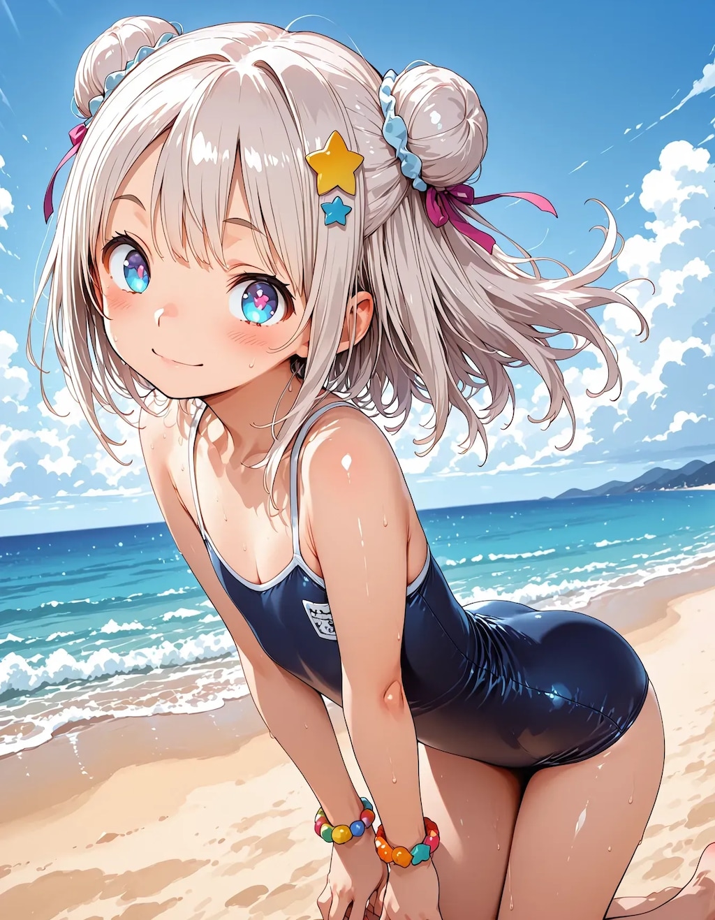 夏だ！ビーチだ！ぺったん娘全員集合！！