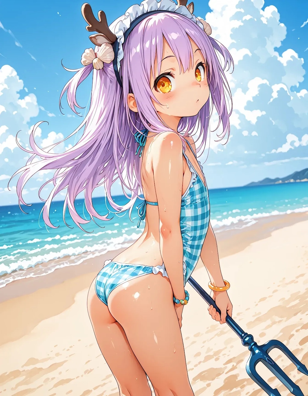 夏だ！ビーチだ！ぺったん娘全員集合！！