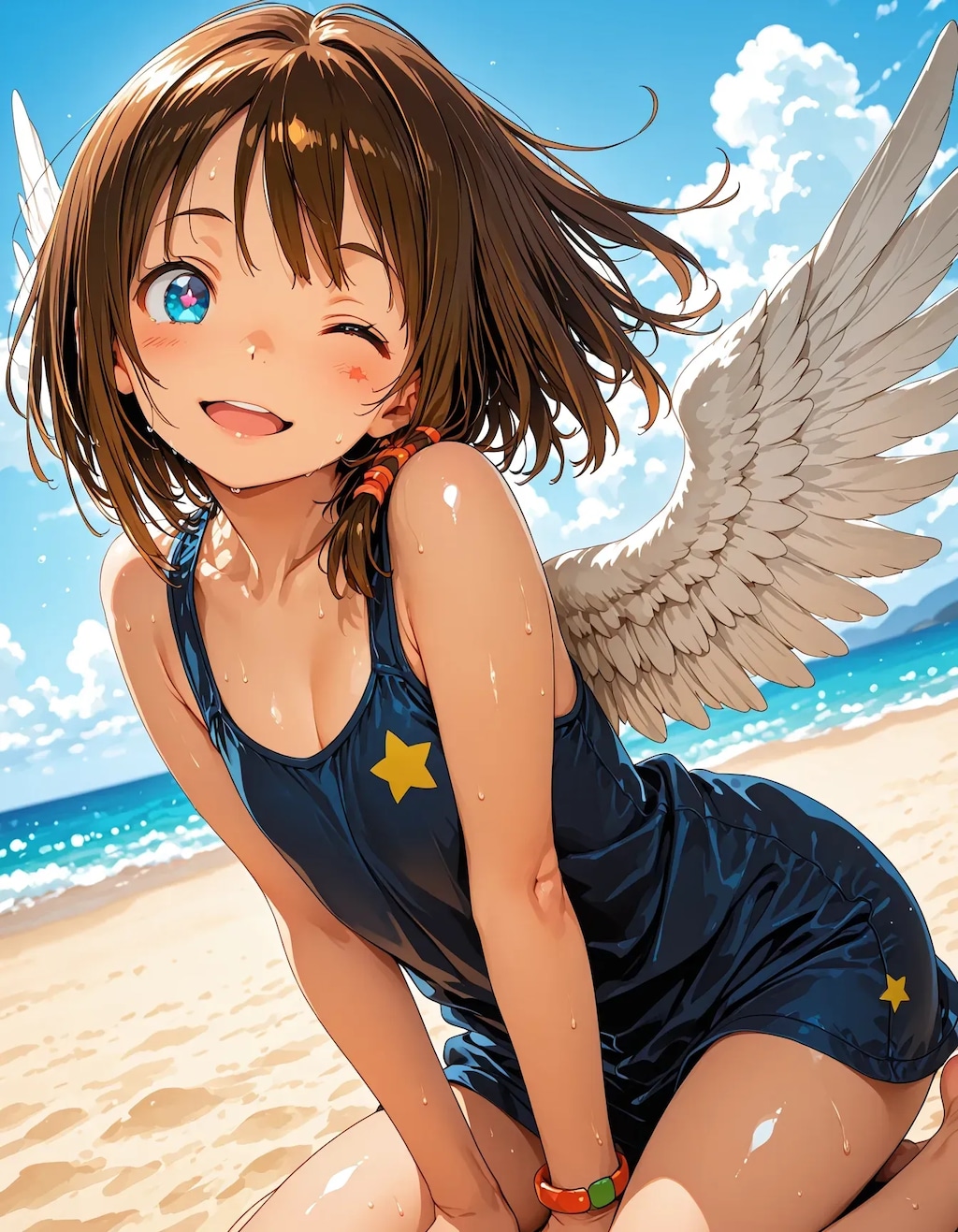 夏だ！ビーチだ！ぺったん娘全員集合！！
