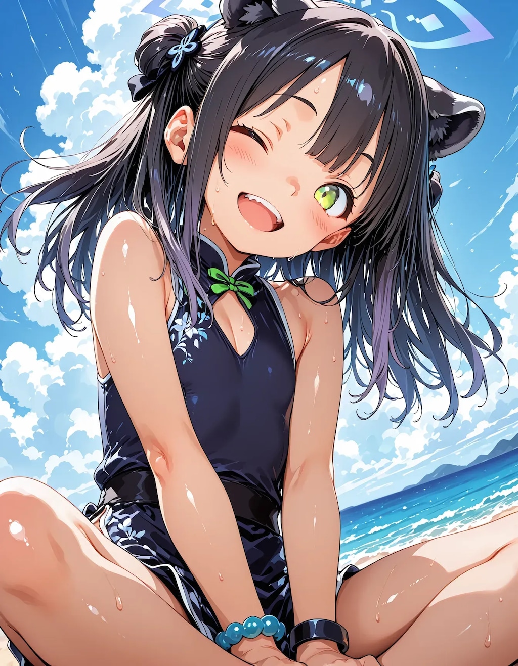 夏だ！ビーチだ！ぺったん娘全員集合！！