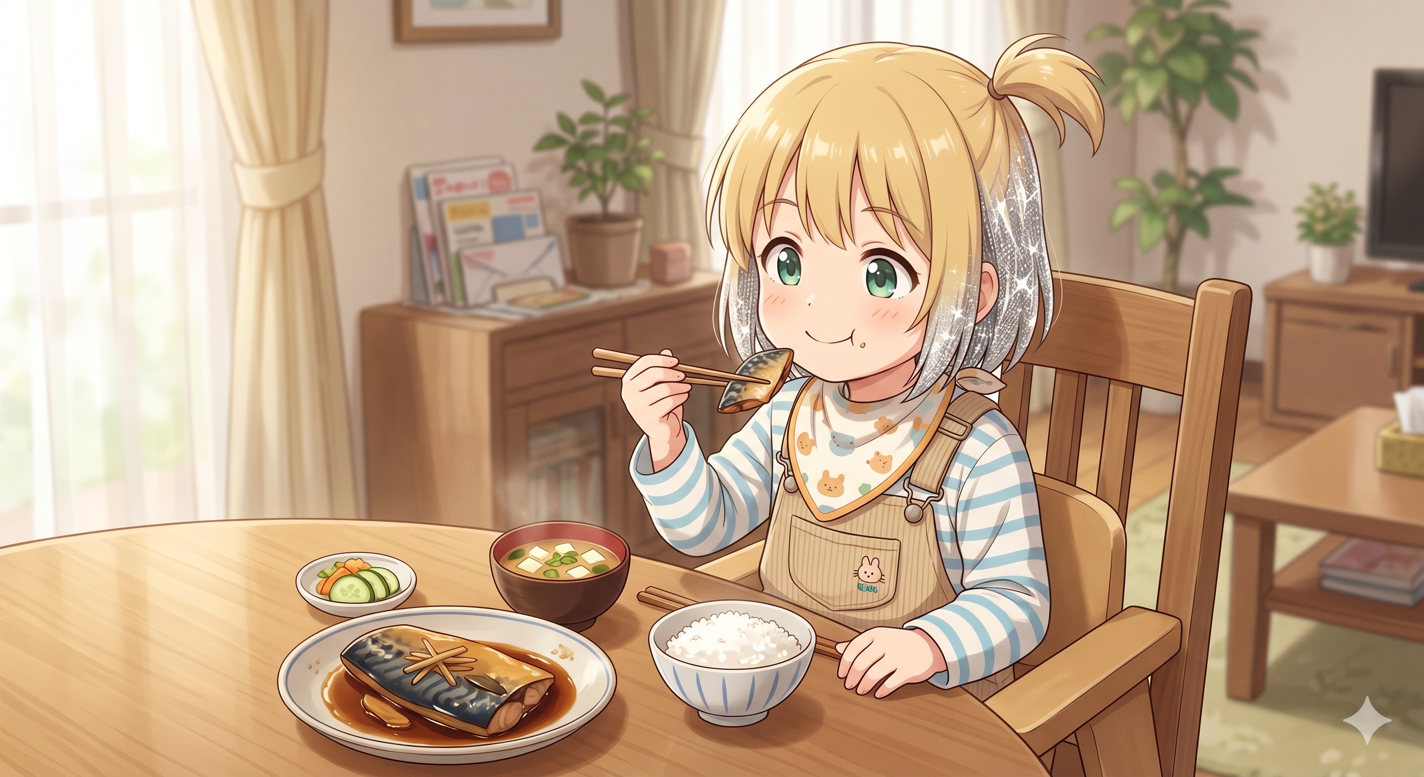 今日のお昼はサバの生姜煮です | の人気AIイラスト・グラビア