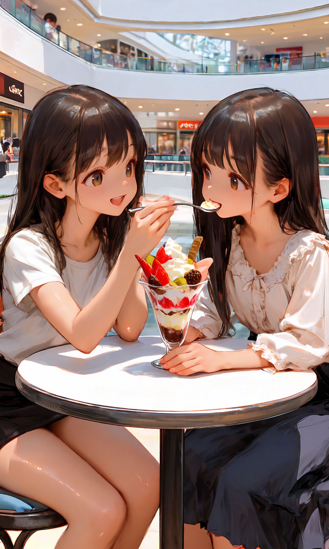 百合中学生
