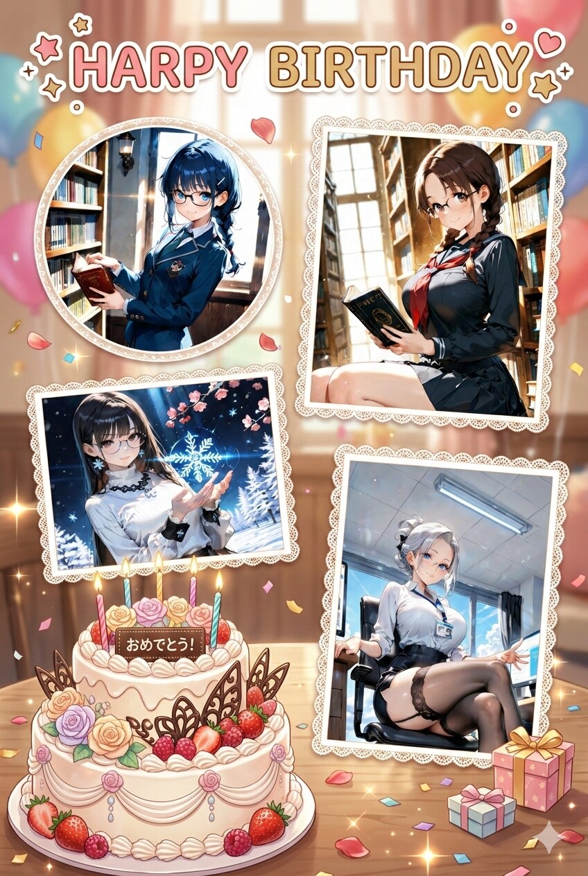 眼鏡っ娘たちの誕生日