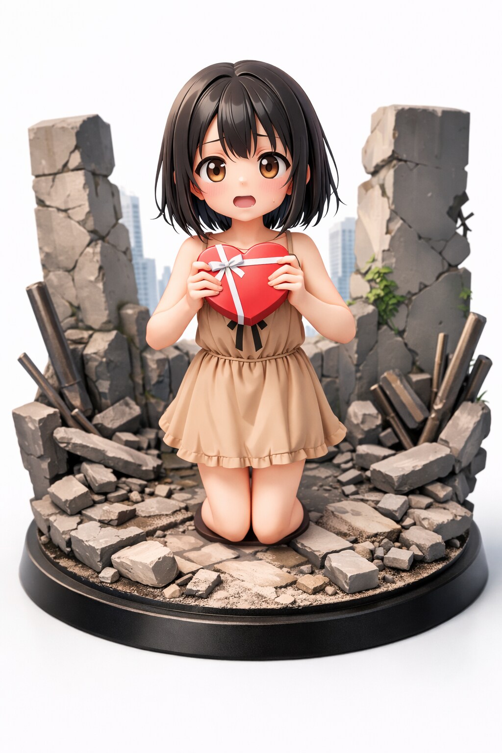 【実験】廃墟の少女の贈り物
