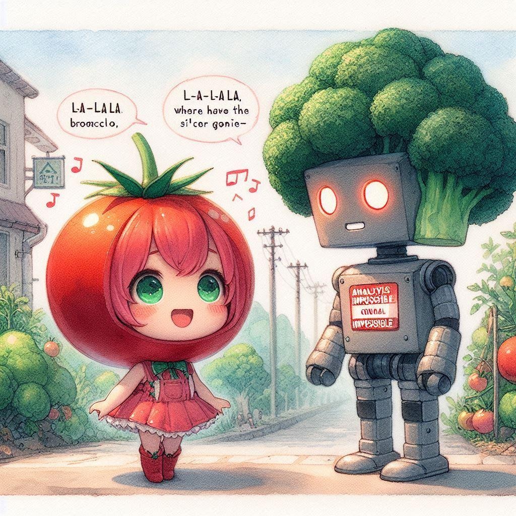 トマトちゃんとはるしねーしょん