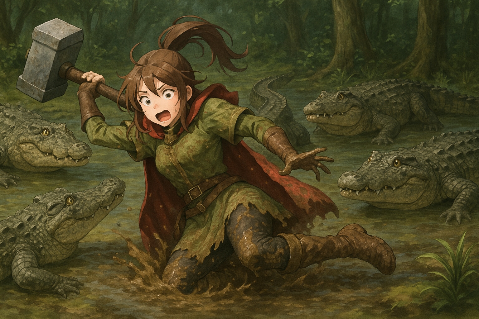 ドジドジパニック | の人気AIイラスト・グラビア