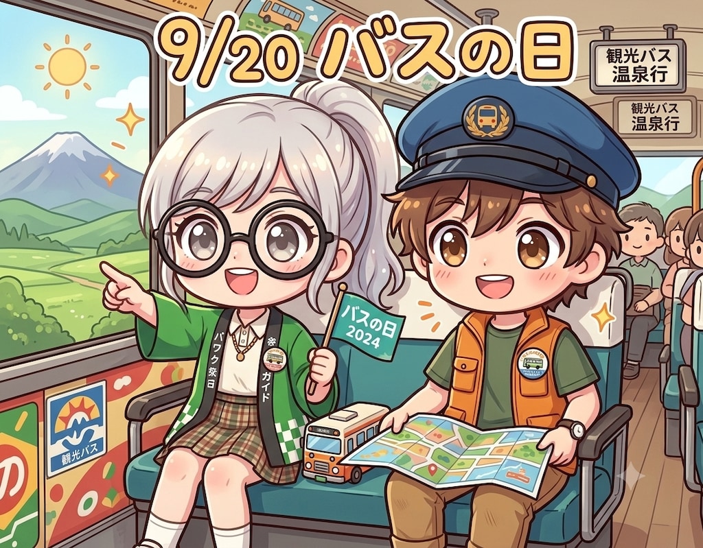 今日は「バスの日」