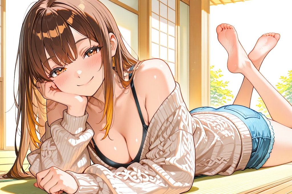 夏の縁側でひと休み ☀️