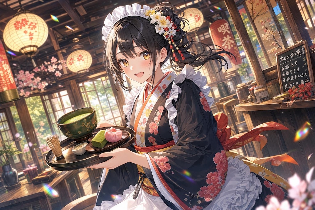 和風喫茶へようこそ♪
